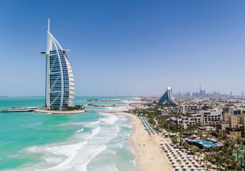 High_resolution_300dpi-Burj Al Arab Jumeirah - Jumeirah Beach Hotel - Jumeirah Al Naseem - Private Beach - Drone